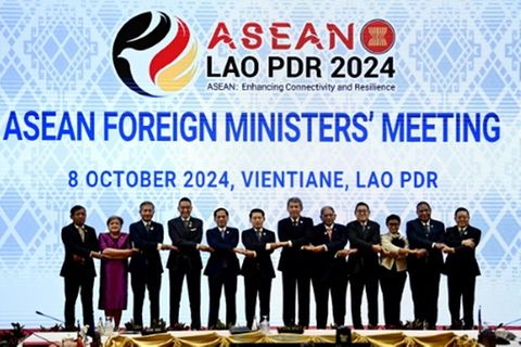 Außenministertreffen im Vorfeld des Asean-Gipfels, 8.10.
