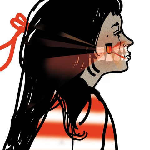 Der verfärbte Zahn des Mädchens war keine Karies, sondern ein Symptom für Zöliakie.  Diagnose
