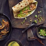 Blitzrezept: Crunchy Austernpilze mit Wasabi-Mayo