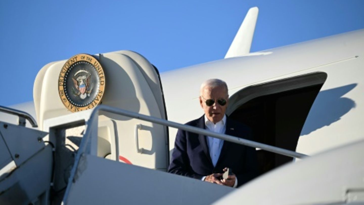US-Präsident Biden am 5. Oktober in Maryland