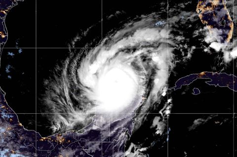 Hurrikan Milton vor Florida