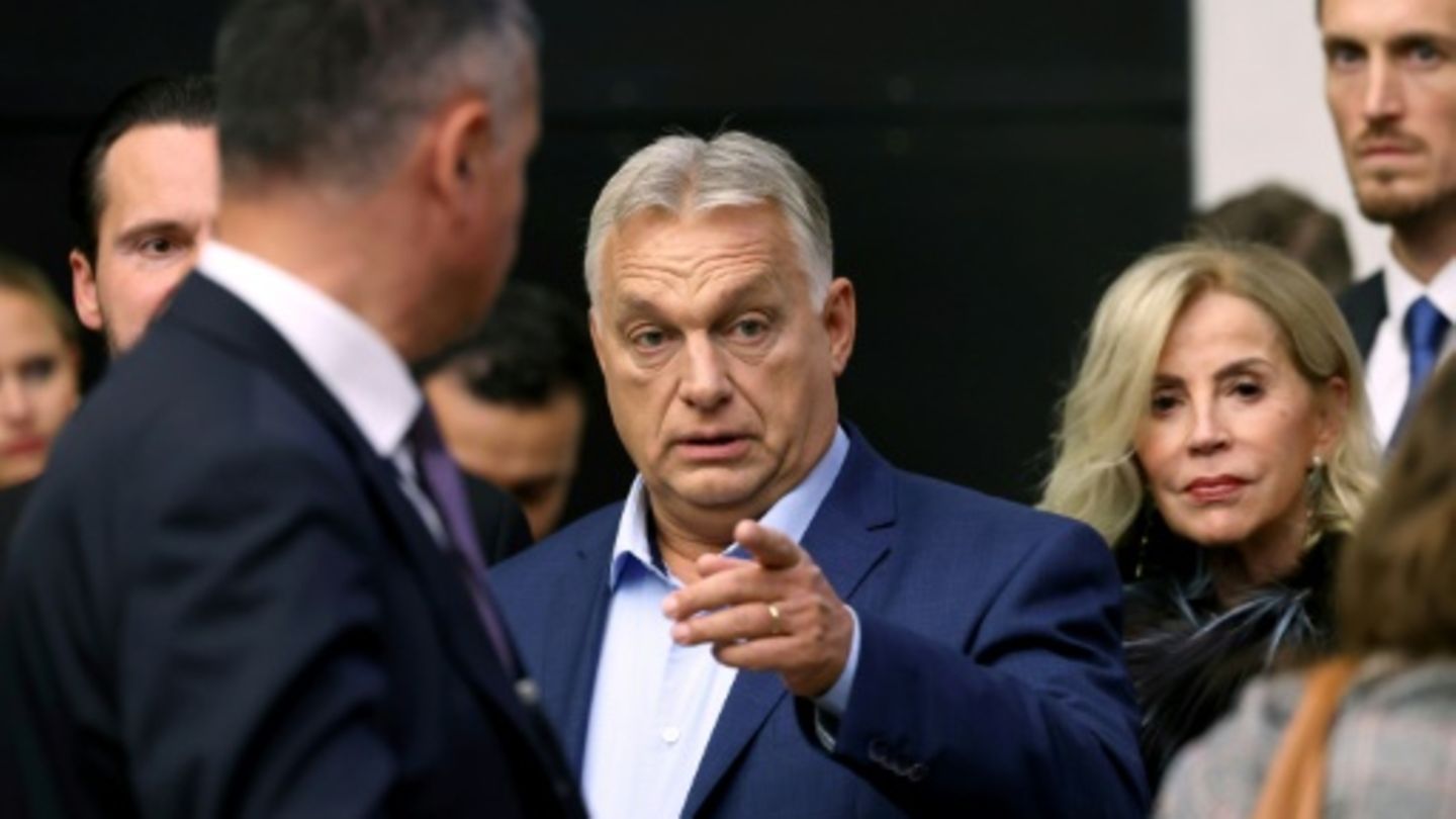 Orban hält Rede im EU-Parlament in Straßburg