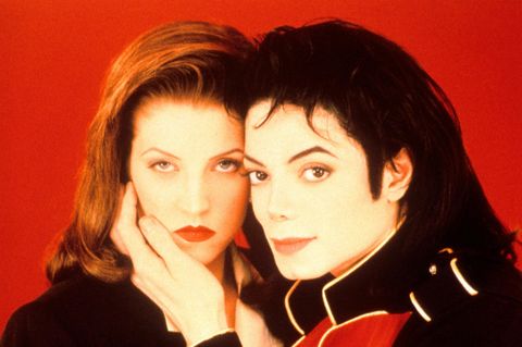 Michael Jackson and Lisa Marie Presley