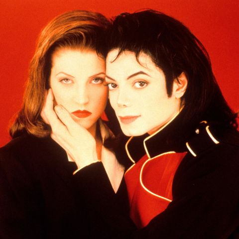Michael Jackson and Lisa Marie Presley