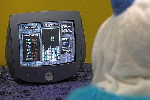 Das Computerspiel "Tetris" wurde in den 1980er Jahren von einem russischen Programmierer entwickelt