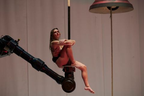 Szene aus "Sancta" an Staatsoper in Stuttgart