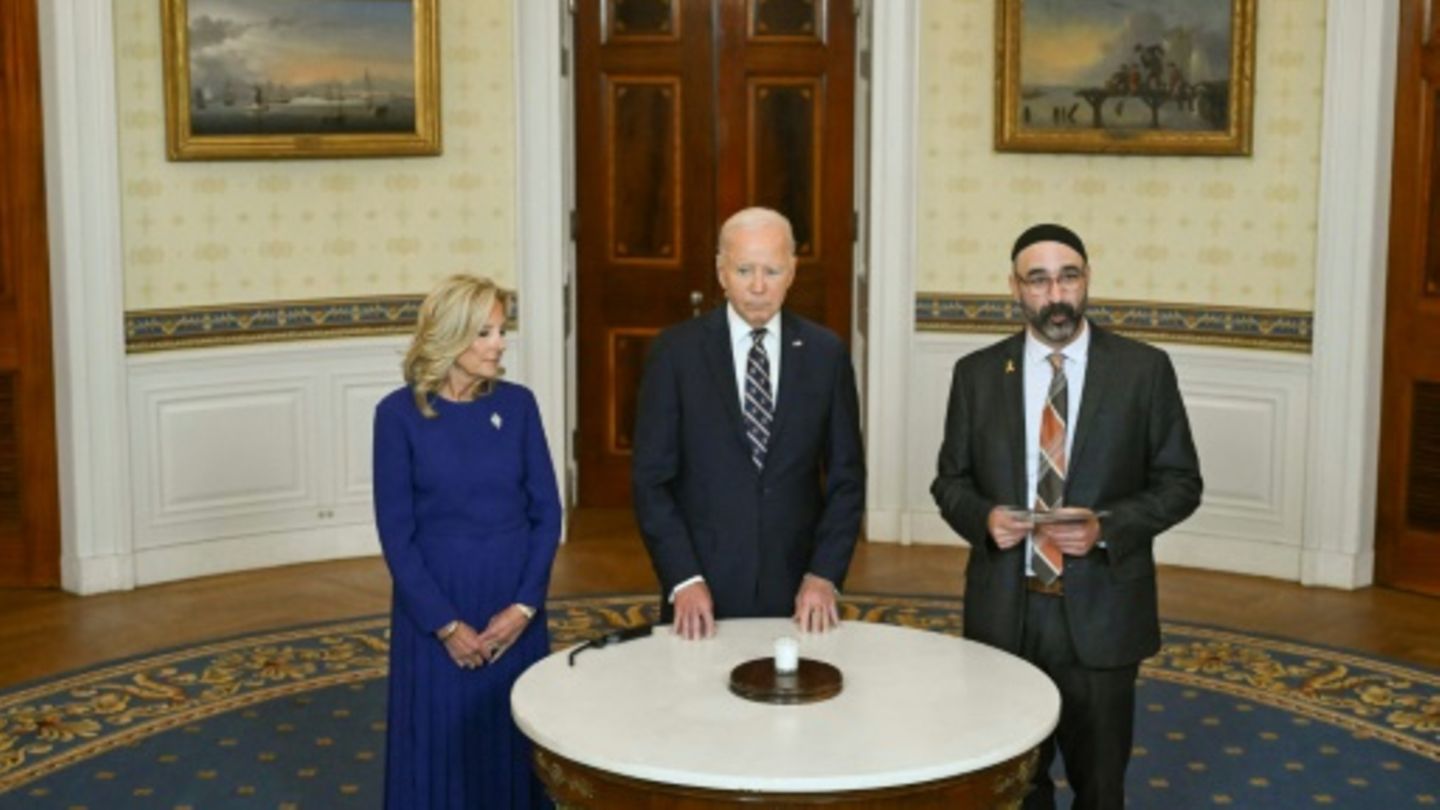 US-Präsident Biden beim Gedenken an den 7. Oktober
