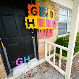 In Tampa, Florida, haben die Bewohner eine Botschaft: "Möge Gott uns helfen"