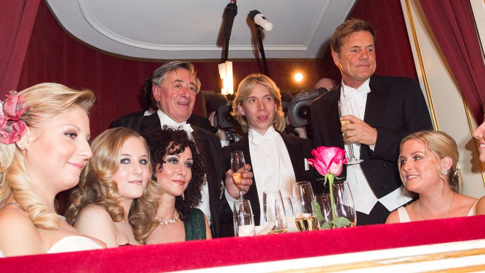 Erbstreit: Richard Lugner auf Opernball mit Bohlen