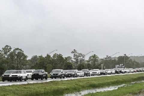 Stau bei Naples im US-Bundesstaat Florida