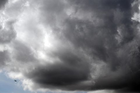 Wolken über Deutschland