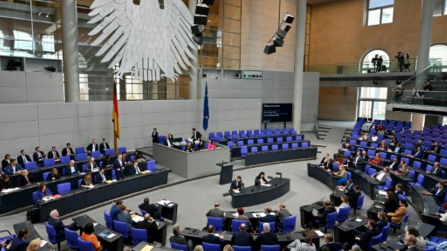 Plenum des Bundestags