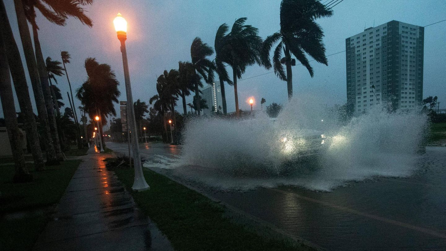 Hurrikan "Milton" trifft auf Florida