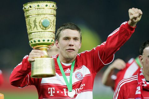Lukas Podolski beim FC BAyern München
