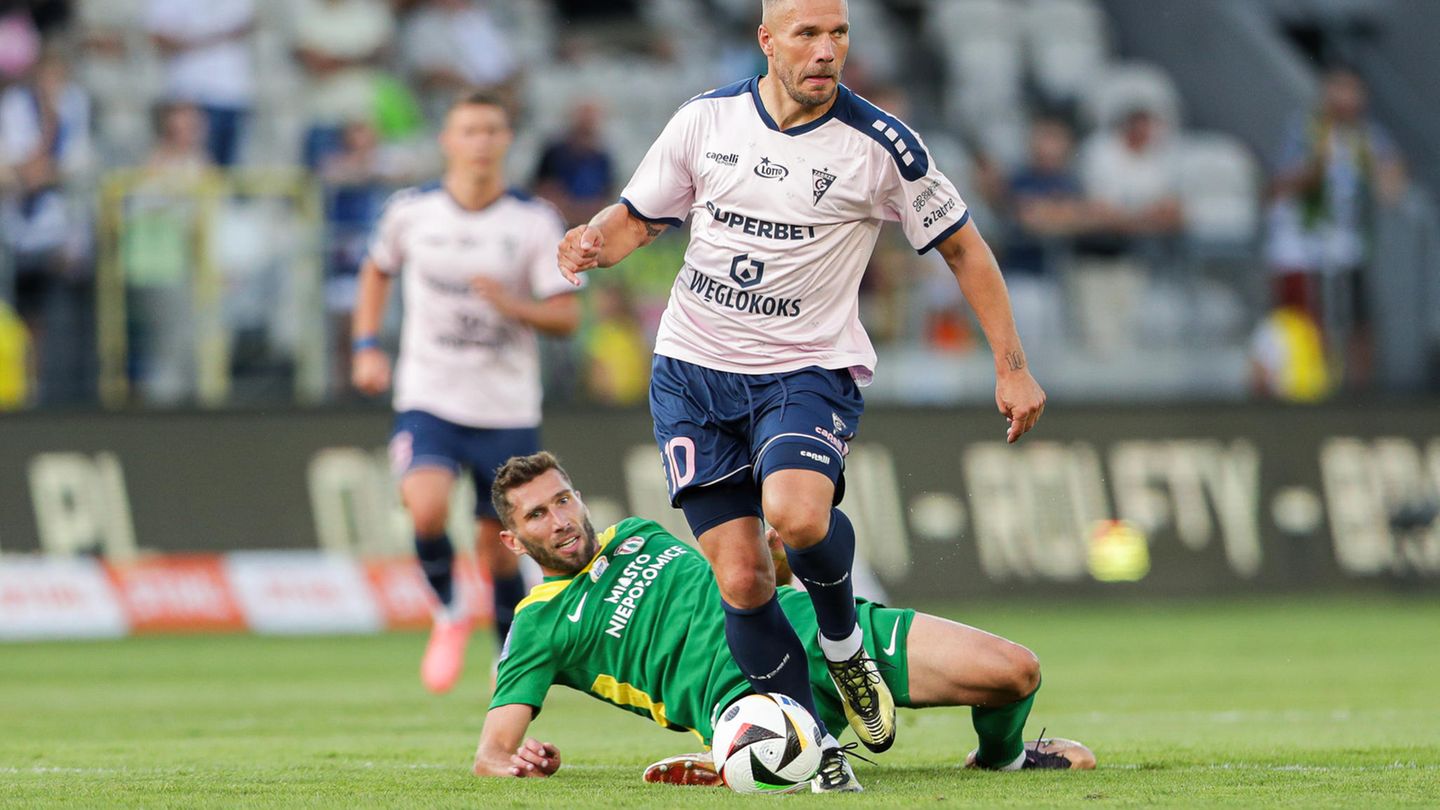 Lukas Podolski bei Górnik Zabrze