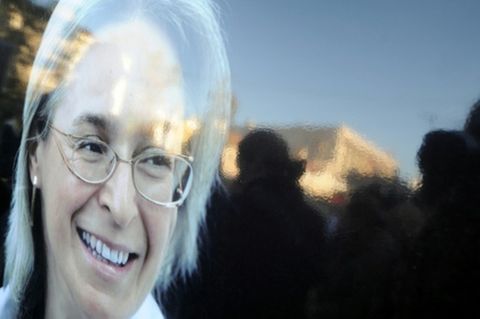 Foto von ermordeter Anna Politkowskaja