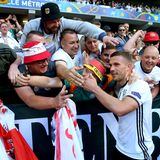 Lukas Podolski bei der EM 2016