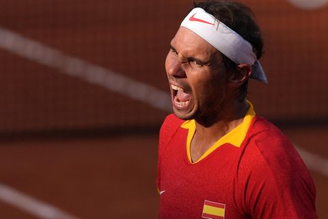 Rafael Nadal beim olympischen Tennisturnier 2024 in Paris