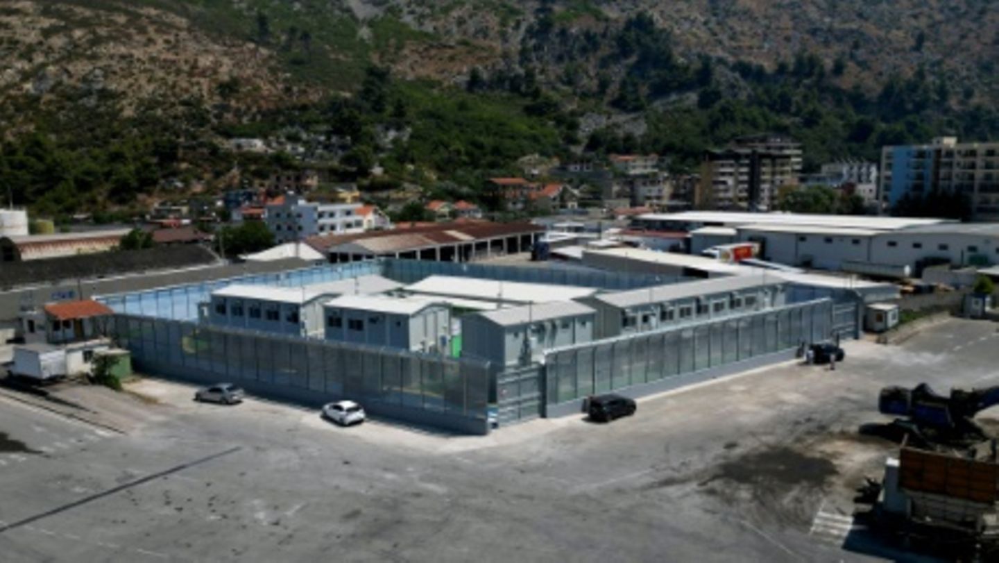Das geplante italienische Asyllager im albanischen Hafen Shengjin