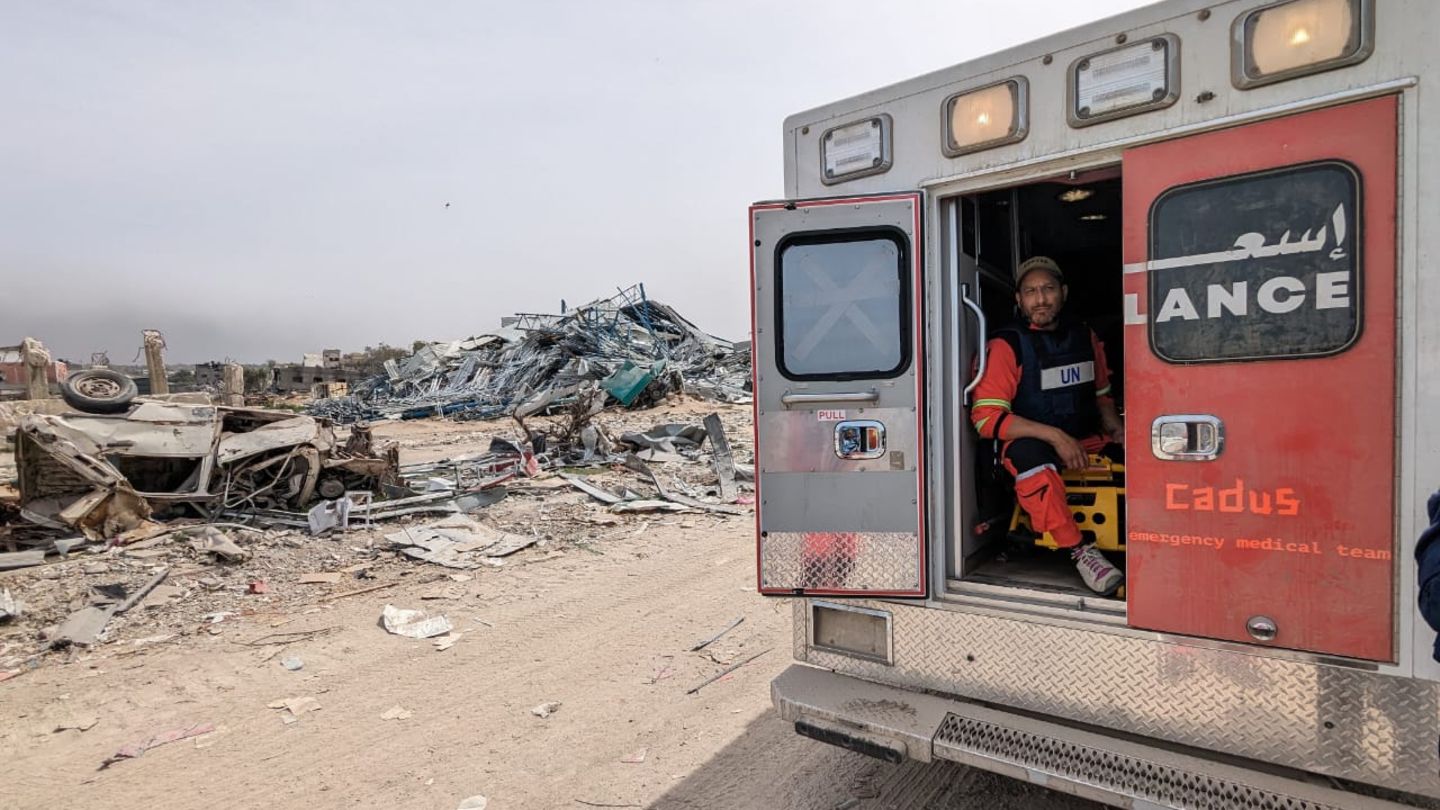 Humanitäre Helfer: Er Deutscher, sie Palästinenserin. Ihre Mission: Leben retten in Gaza