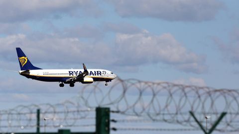 Flugzeug von Ryanair