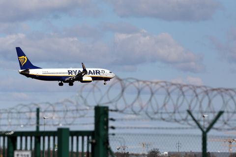 Flugzeug von Ryanair