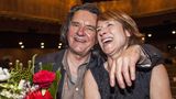 Corinna Harfouch und Wolfgang Krause Zwieback