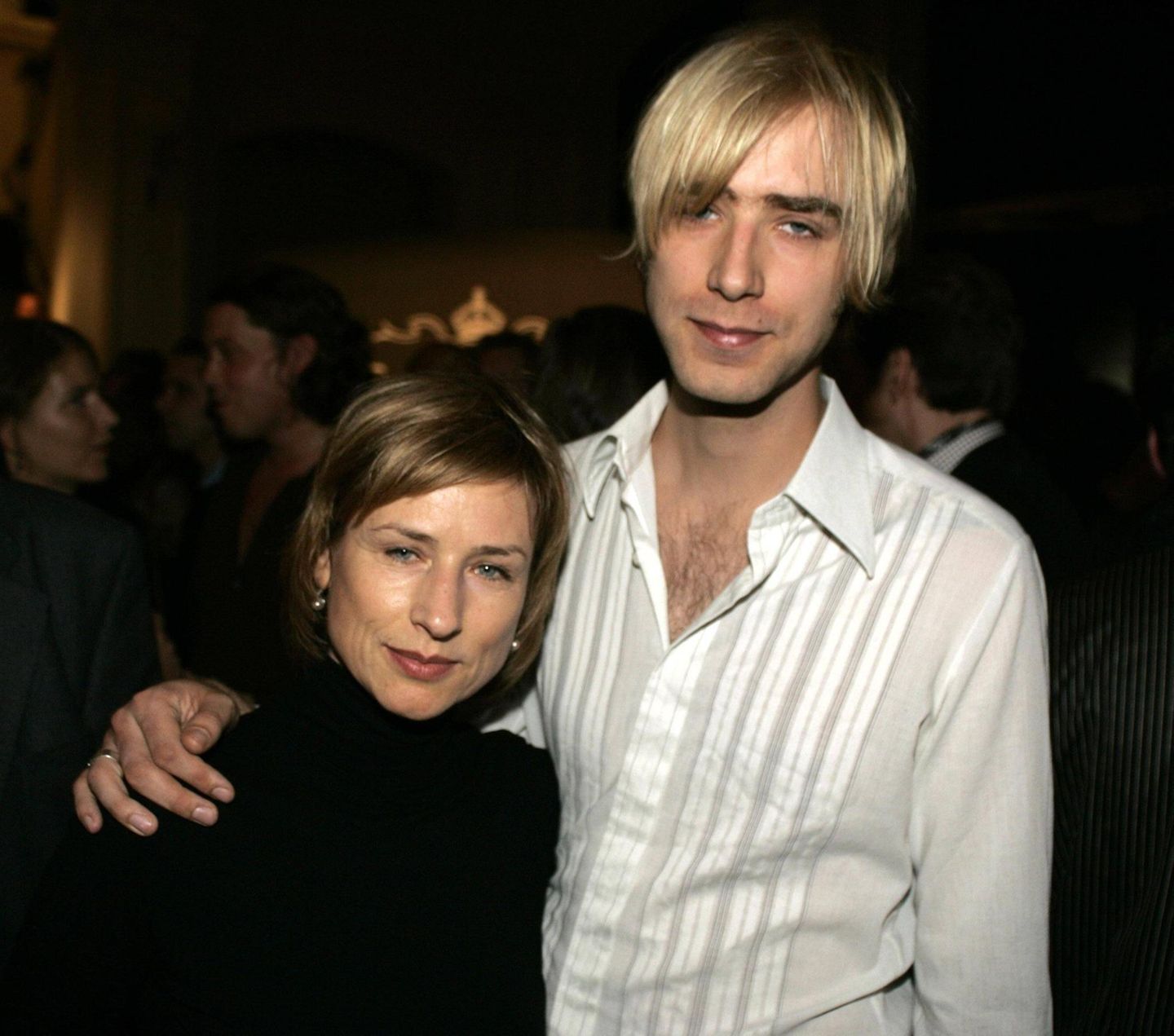 Corinna Harfouch und ihr Sohn Johannes Gwisdek