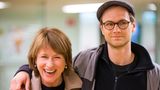 Corinna Harfouch und ihr Sohn Robert Gwisdek