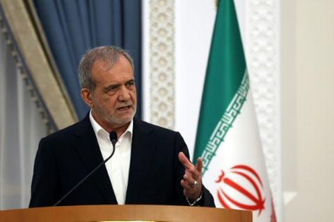 Irans Präsident Massud Peseschkian