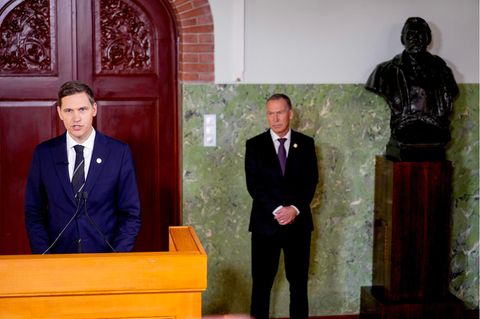 Der Vorsitzende des Nobelkomitees, Jørgen Watne Frydnes