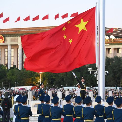 With a flag ceremony on Tiananmen-Platz in Beijing, the People's Republic of China celebrates its foundation 75 years ago on October 1, 2024. Today the country is a global superpower