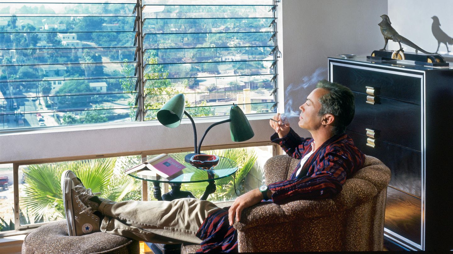 Udo Kier in seinem Haus