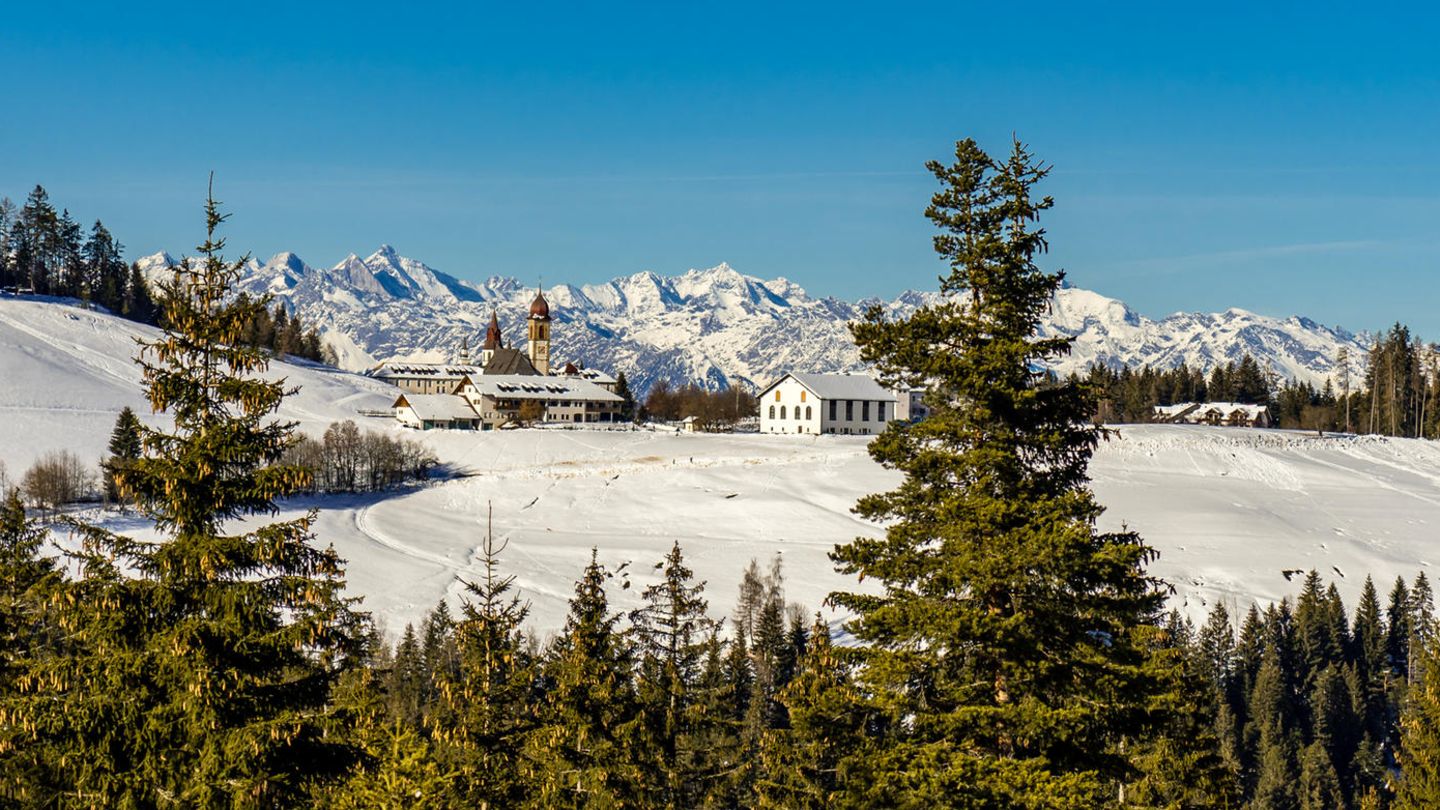 Von Aldein nach Weißenstein Südtirol Maria Weissenstein