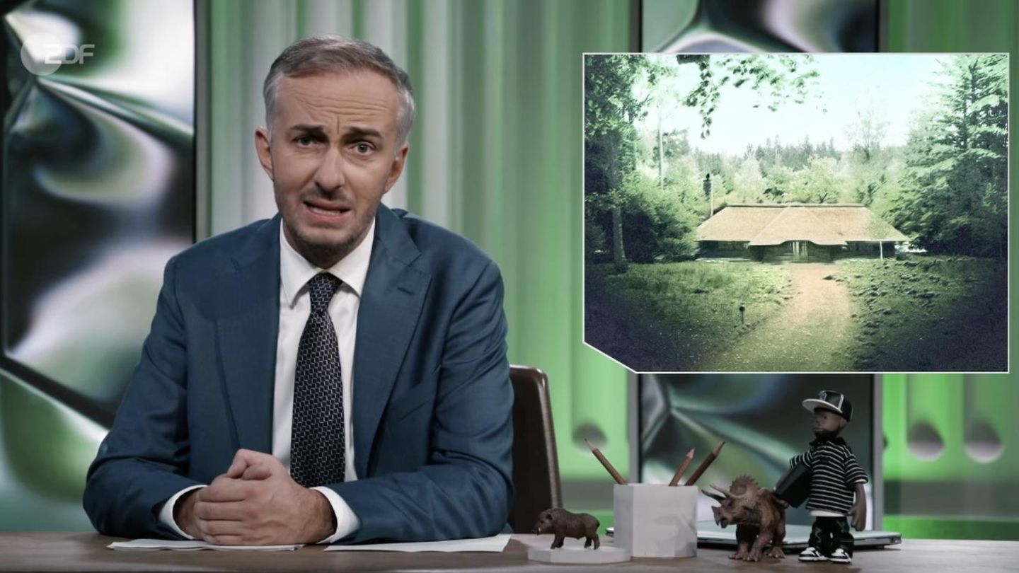 Jan Böhmermann in seiner Sendung "ZDF Magazin Royale"