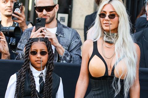 North West und Kim Kardashian