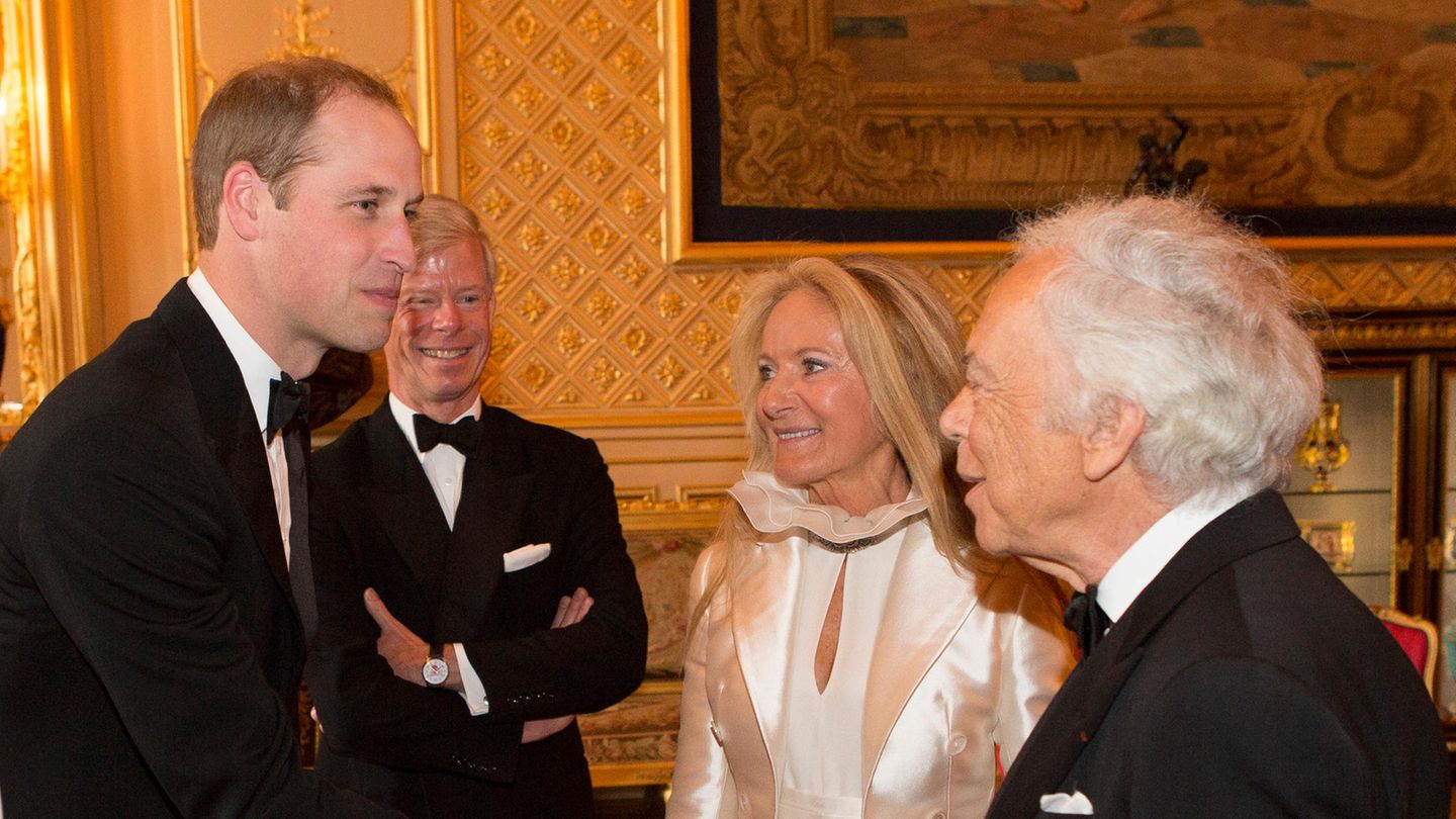 Prinz William trifft in London auf Ralph Lauren