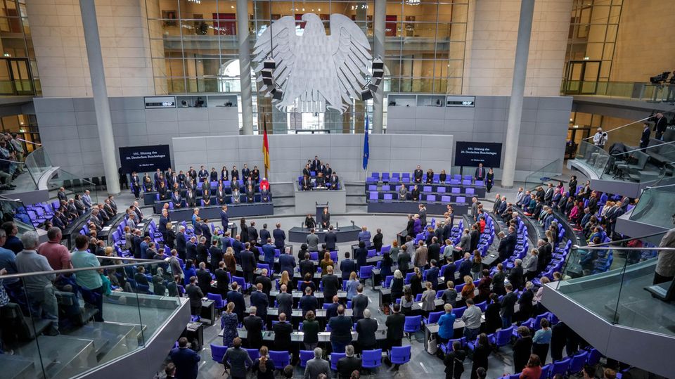 Mitglieder des Deutschen Bundestages – dem größten Parlament der Welt