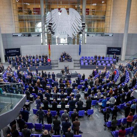 Abgeordnete im deutschen Bundestag – dem größten Paralament der Welt