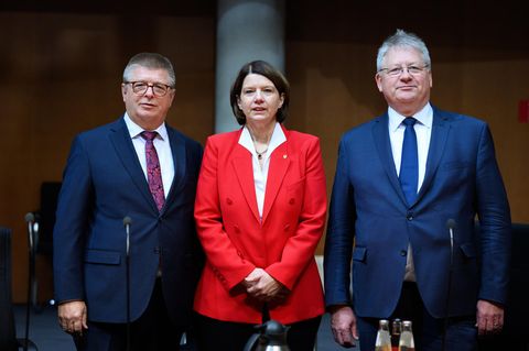 Die Chefs der drei deutschen Geheimdienste