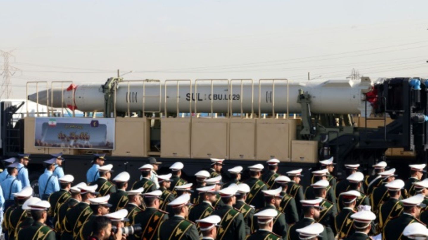 Iranische ballistische Rakete