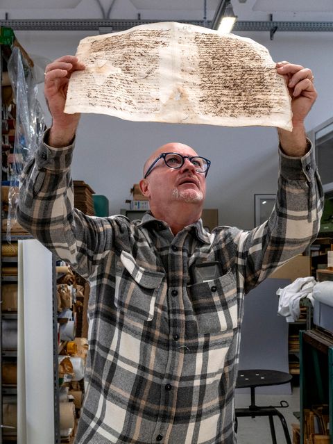 Der Buchrestaurator Pietro Livi