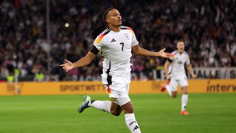 Jamie Leweling feierte sein Debüt in der Nationalmannschaft