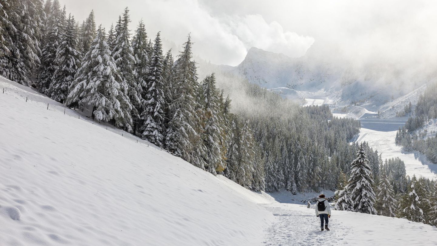 Umgeben von imposanten Dreitausendern  Leicht, 8 Kilometer, 2 Stunden  Start: Skiarena Klausberg und immer geradeaus. Vorbei am Gallhaus. Nach rund zwei Kilometer biegt der Weg links ab, zwei weitere Kilometer erreicht man St. Johann. Dort rasten, die klare Schneeluft und Stille genießen dann wieder kehrt machen