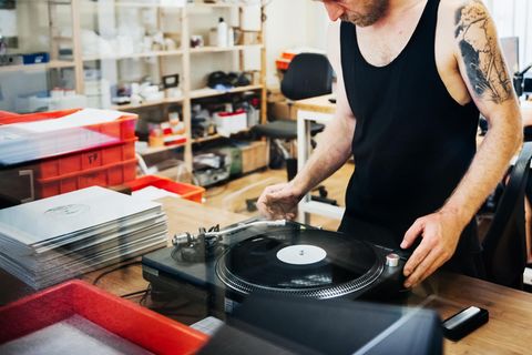 Schallplatten Herstellung in Deutschland
