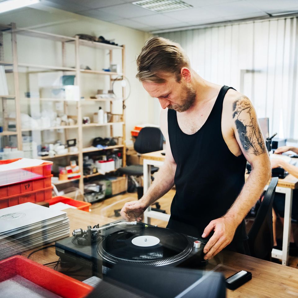 Schallplatten Herstellung in Deutschland