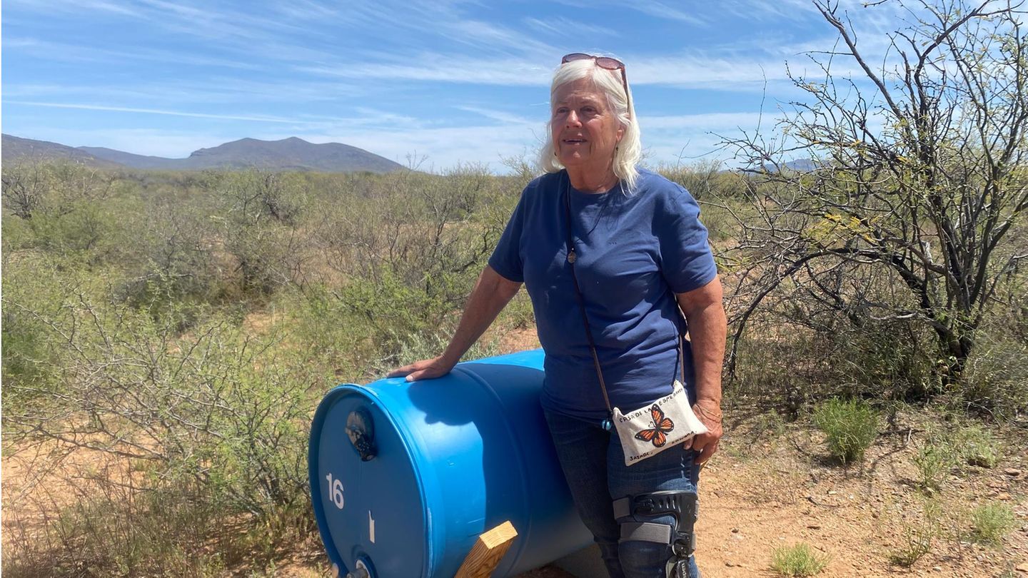 Donald Trump incites against migrants – this woman saves their lives