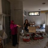 Zerstörung im "Haus des Friedens": Dar Assalam bedeutet auf Deutsch Haus des Friedens. 1994 gegründet, hatte sich die gleichnamige NGO mit Unterstützung vieler Privatspender aus Deutschland und der württembergischen Landeskirche für Versöhnung, Traumatherapie und Kulturarbeit im Libanon eingesetzt