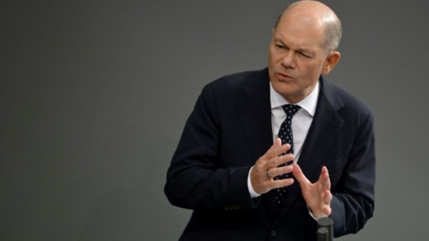 Scholz im Bundestag