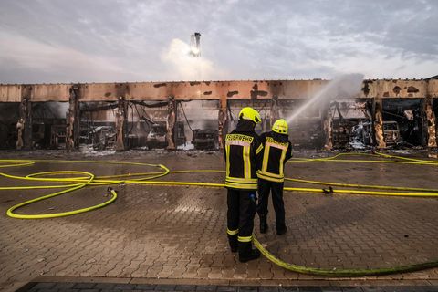Abgebranntes Feuerwehrhaus in Stadtallendorf hatte keine Rauchmelder